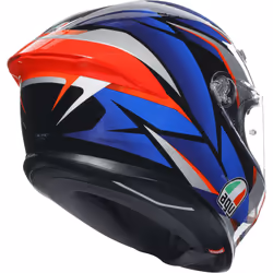 AGV K-6 S Slashcut Casque, noir-rouge-bleu, taille M pour Hommes - Vue supplémentaire 4