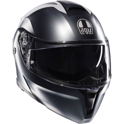 AGV Streetmodular Resia Casque, gris-rouge, taille XS pour Hommes