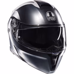 AGV Streetmodular Resia Casque, gris-rouge, taille S pour Hommes