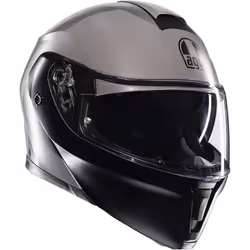 AGV Streetmodular Resia Casque, gris-jaune, taille M pour Hommes