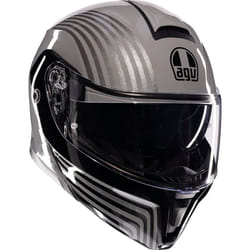 AGV Streetmodular Iseo Casque, noir-gris, taille 2XL pour Hommes