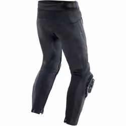 Dainese Delta 4 Pantalon en cuir de moto, noir, taille 3XL 4XL pour Hommes