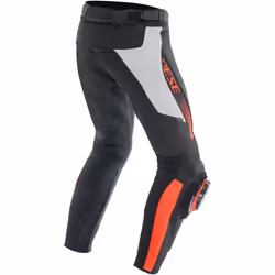 Dainese Super Speed pantalon en cuir de moto perforé, noir-blanc-rouge, taille 56 pour Hommes - Vue supplémentaire 4