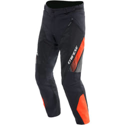 Dainese Drake 2 Air Absoluteshell Pantalon textile de moto, noir-rouge, taille 60 pour Hommes
