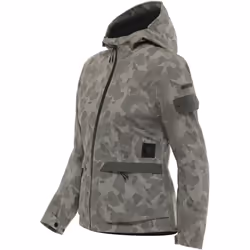 Dainese Centrale Absoluteshell Pro Camo imperméable à l’eau pour dames moto Veste textile, multicolore, taille 42 pour Femmes