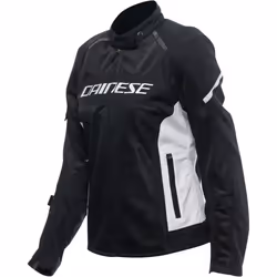 Dainese Air Frame 3 Veste textile de moto pour dames, noir-blanc, taille 40 pour Femmes