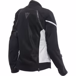 Dainese Air Frame 3 Veste textile de moto pour dames, noir-blanc, taille 54 pour Femmes