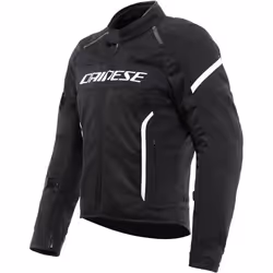 Dainese Air Frame 3 Veste textile de moto, noir-blanc, taille 46 pour Hommes