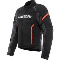 Dainese Air Frame 3 Veste textile de moto, noir-rouge, taille 54 pour Hommes