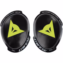 Dainese RSS 4.0 Kit de glissières de genou, noir-jaune pour Hommes