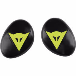 Dainese RSS 4.0 Curseurs de genou, noir-jaune pour Hommes