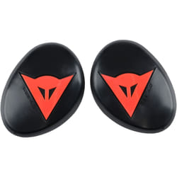 Dainese RSS 4.0 Curseurs de genou, noir-rouge pour Hommes