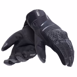 Dainese Tempest 2 D-Dry Gants moto court, noir, taille XL pour Hommes
