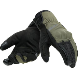 Dainese Trento D-Dry Gants de moto, noir-vert, taille S pour Hommes