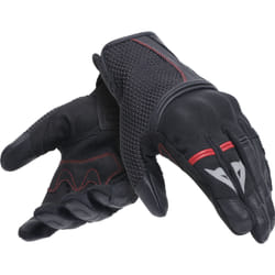 Dainese Namib Gants de moto, noir-rouge, taille L pour Hommes