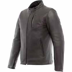 Dainese Fulcro Veste en cuir de moto, brun, taille 52 pour Hommes