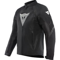 Dainese Herosphere Tex Diamond Blouson textile de moto, noir-blanc, taille 48 pour Hommes