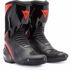 Dainese Nexus 2 Bottes de moto, noir-gris-rouge, taille 40 pour Hommes
