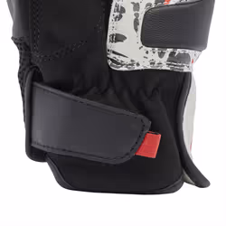 Dainese Mig 3 Unisex Gants de moto, noir-blanc-rouge, taille XL pour Hommes