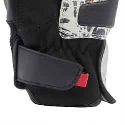 Dainese Mig 3 Unisex Gants de moto, noir-blanc-rouge, taille 3XL pour Hommes