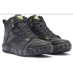 Dainese Suburb D-WP chaussures de moto imperméables, noir-gris-jaune, taille 41 pour Hommes
