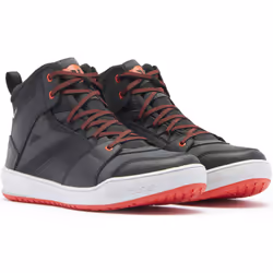 Dainese Suburb D-WP chaussures de moto imperméables, noir-blanc-rouge, taille 40 pour Hommes