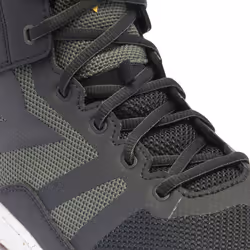 Dainese Suburb Air Chaussures de moto, noir-vert-jaune, taille 42 pour Hommes