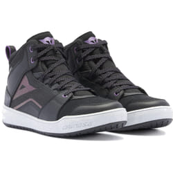 Dainese Suburb D-WP imperméable dames chaussures de moto, noir-blanc-pourpre, taille 36 pour Femmes