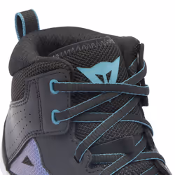 Dainese Suburb Air Chaussures de moto pour dames, noir-blanc-bleu, taille 37 pour Femmes