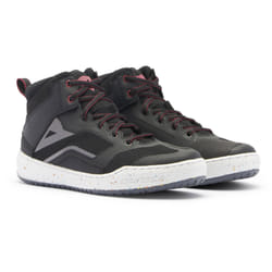 Dainese Suburb Air Chaussures de moto pour dames, noir-blanc-rouge, taille 38 pour Femmes