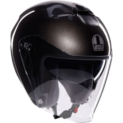 AGV Irides Mono Casque jet, gris, taille L pour Hommes