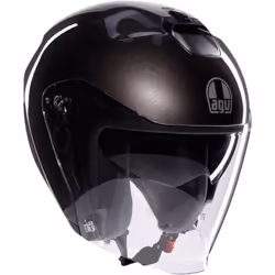 AGV Irides Mono Casque jet, gris, taille L pour Hommes