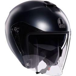 AGV Irides Mono Casque jet, gris, taille L pour Hommes