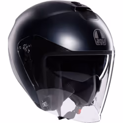 AGV Irides Mono Casque jet, gris, taille XL pour Hommes