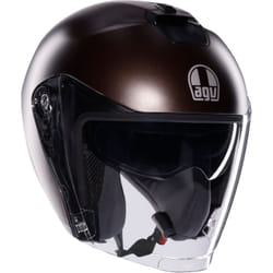 AGV Irides Mono Casque jet, brun, taille XL pour Hommes