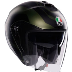 AGV Irides Sakai Casque jet, vert, taille XL pour Hommes