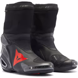 Dainese Axial 2 Air bottes de moto perforées, noir-rouge, taille 42 pour Hommes