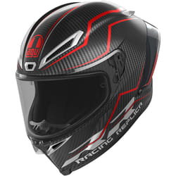 AGV Pista GP RR Performante Carbon Casque, noir-rouge, taille M pour Hommes
