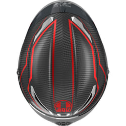 AGV Pista GP RR Performante Carbon Casque, noir-rouge, taille 2XL pour Hommes