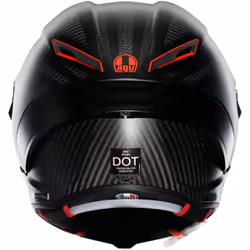 AGV Pista GP RR Intrepido Casque, noir-rouge, taille M pour Hommes