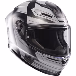 AGV K6 S Ultrasonic Casque, noir-gris, taille XS pour Hommes