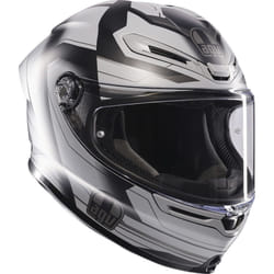 AGV K6 S Ultrasonic Casque, noir-gris, taille S pour Hommes
