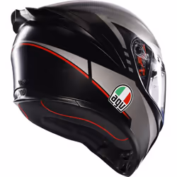 AGV K1 S Lap Casque, noir-rouge, taille 2XL pour Hommes - Vue supplémentaire 7
