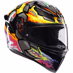 AGV K-1 S Bezzecchi 2023 Casque, multicolore, taille L pour Hommes