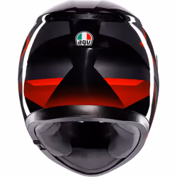AGV K3 Striga Casque, noir-gris-rouge, taille L pour Hommes - Vue supplémentaire 4
