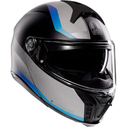 AGV Tourmodular Stray Casque, noir-gris-bleu, taille L pour Hommes