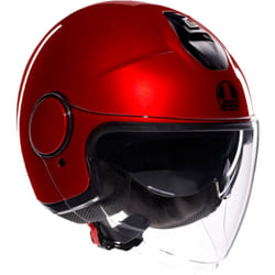 AGV Eteres Mono Casque jet, rouge, taille XS pour Hommes