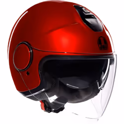 AGV Eteres Mono Casque jet, rouge, taille XS pour Hommes