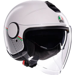 AGV Eteres Capoliveri Casque jet, blanc, taille M pour Hommes