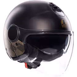 AGV Eteres Ponza Casque jet, noir-or, taille XS pour Hommes